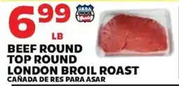 Sedano's U.S. da choice beef round top round london broil roast offer