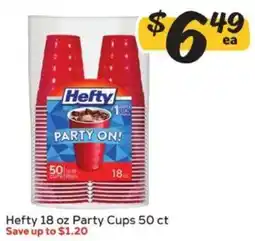 Winn Dixie Hefty 18 oz Party Cups offer