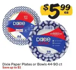 Winn Dixie Dixie paper plates or bowls offer