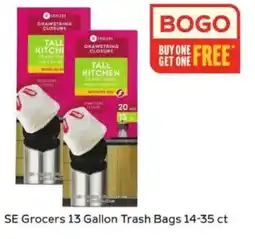 Winn Dixie SE Grocers Trash Bags offer
