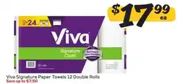 Winn Dixie Viva Signature Paper Towels offer