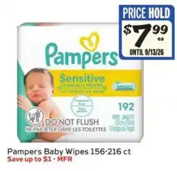Winn Dixie Pampers Baby Wipes offer