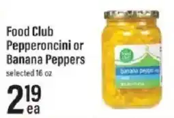 Lowes Foods Food Club Pepperoncini or Banana Peppers offer