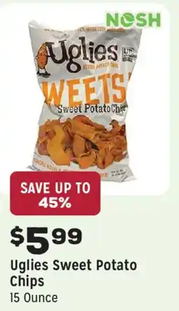 Grocery Outlet Uglies sweet potato chips offer