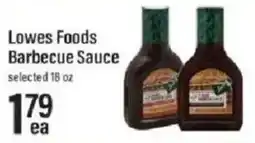 Lowes Foods Lowes Foods Barbecue Sauce offer