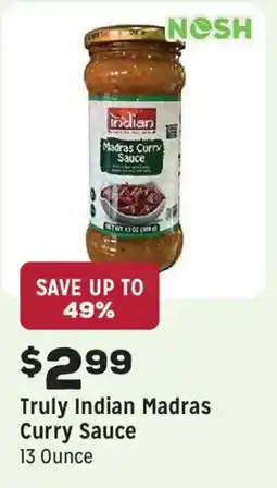 Grocery Outlet Truly Indian Madras Curry Sauce offer