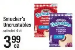 Lowes Foods Smucker's Uncrustables offer