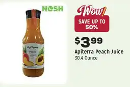 Grocery Outlet Apiterra Peach Juice offer