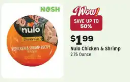 Grocery Outlet Nulo Chicken & Shrimp offer