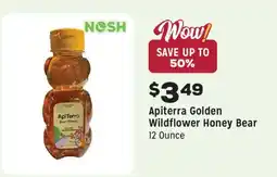 Grocery Outlet Apiterra golden wildflower honey bear offer