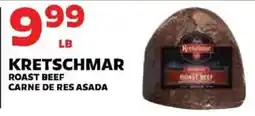 Sedano's Kretschmar roast beef offer