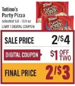 Lowes Foods Totino's Party Pizza offer