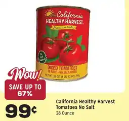 Grocery Outlet California Healthy Harvest Tomatoes No Salt offer