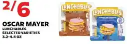 Sedano's Oscar Mayer Lunchables offer