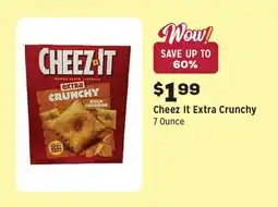Grocery Outlet Cheez It Extra Crunchy offer