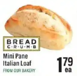 Lowes Foods Bread Crumb Mini Pane Italian Loaf offer