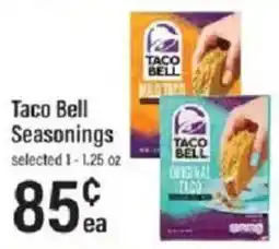 Lowes Foods Taco Bell Seasonings offer