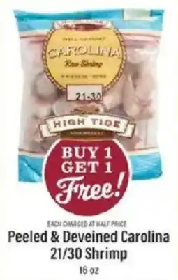 Lowes Foods Carolina Peeled & Deveined Shrimp offer