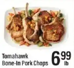 Lowes Foods Tomahawk Bone-In Pork Chops offer