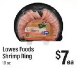 Lowes Foods Lowes Foods Shrimp Ring offer