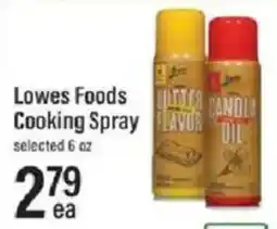 Lowes Foods Lowes Foods Cooking Spray offer