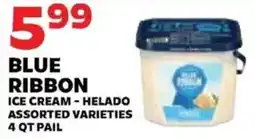 Sedano's Blue Ribbon ice cream offer