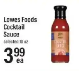 Lowes Foods Lowes Foods Cocktail Sauce offer