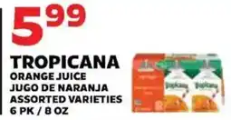 Sedano's Tropicana orange juice offer