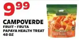 Sedano's Campoverde papaya health treat offer