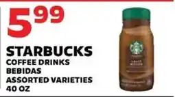 Sedano's Starbucks coffee drinks offer