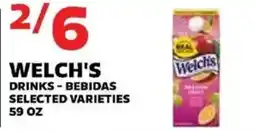 Sedano's Welch's drinks offer