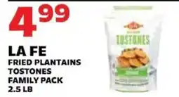 Sedano's La fe fried plantains tostones offer