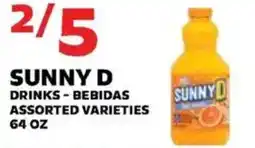 Sedano's Sunny D drinks offer