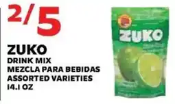 Sedano's Zuko drink mix offer