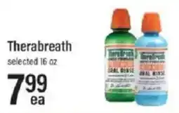 Lowes Foods Therabreath oral rinse offer