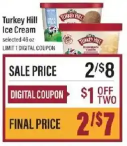 Lowes Foods Turkey Hill ice cream offer