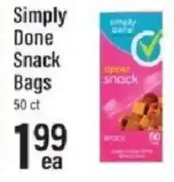 Lowes Foods Simply Done Snack Bags offer