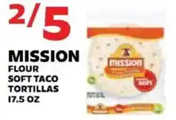Sedano's Mission flour soft taco tortillas offer