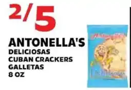 Sedano's Antonella's deliciosas cuban crackers galletas offer