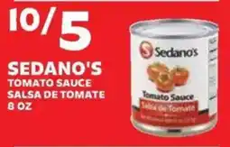 Sedano's Sedano's tomato sauce offer