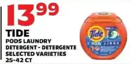 Sedano's Tide pods laundry detergent offer