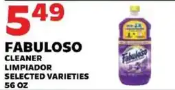 Sedano's Fabuloso cleaner offer