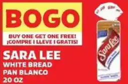 Sedano's Sara Lee white bread offer