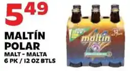 Sedano's Maltín Polar offer