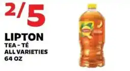 Sedano's Lipton tea offer