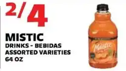 Sedano's Mistic drinks offer