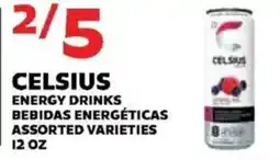 Sedano's Celsius energy drinks offer
