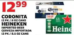 Sedano's Coronita Heineken Imported Beer offer