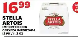 Sedano's Stella Artois imported beer offer