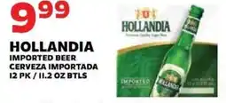 Sedano's Hollandia imported beer offer